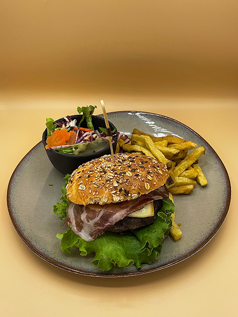 Original-Burger & frites maison